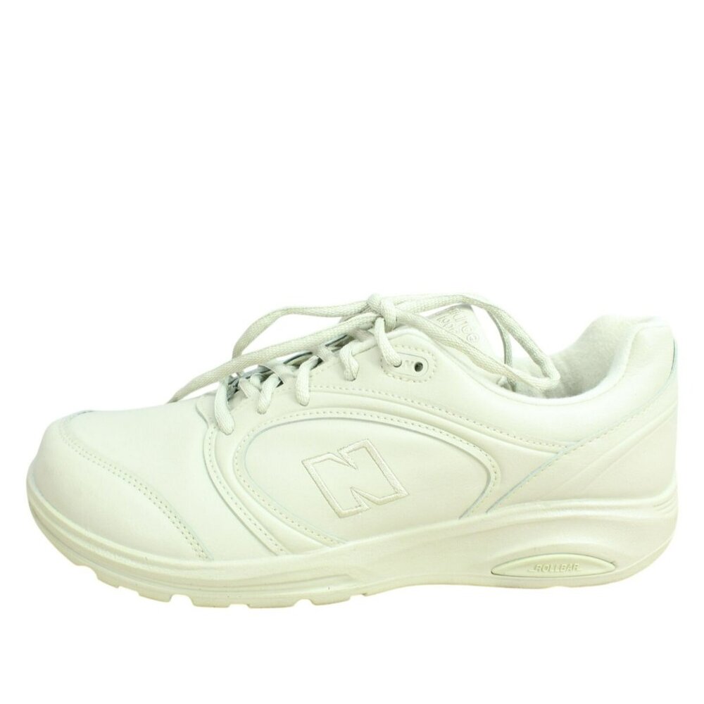 New Balance 812 Cream Leather Lace Up Low Top Walking Sneaker Shoes Size 12